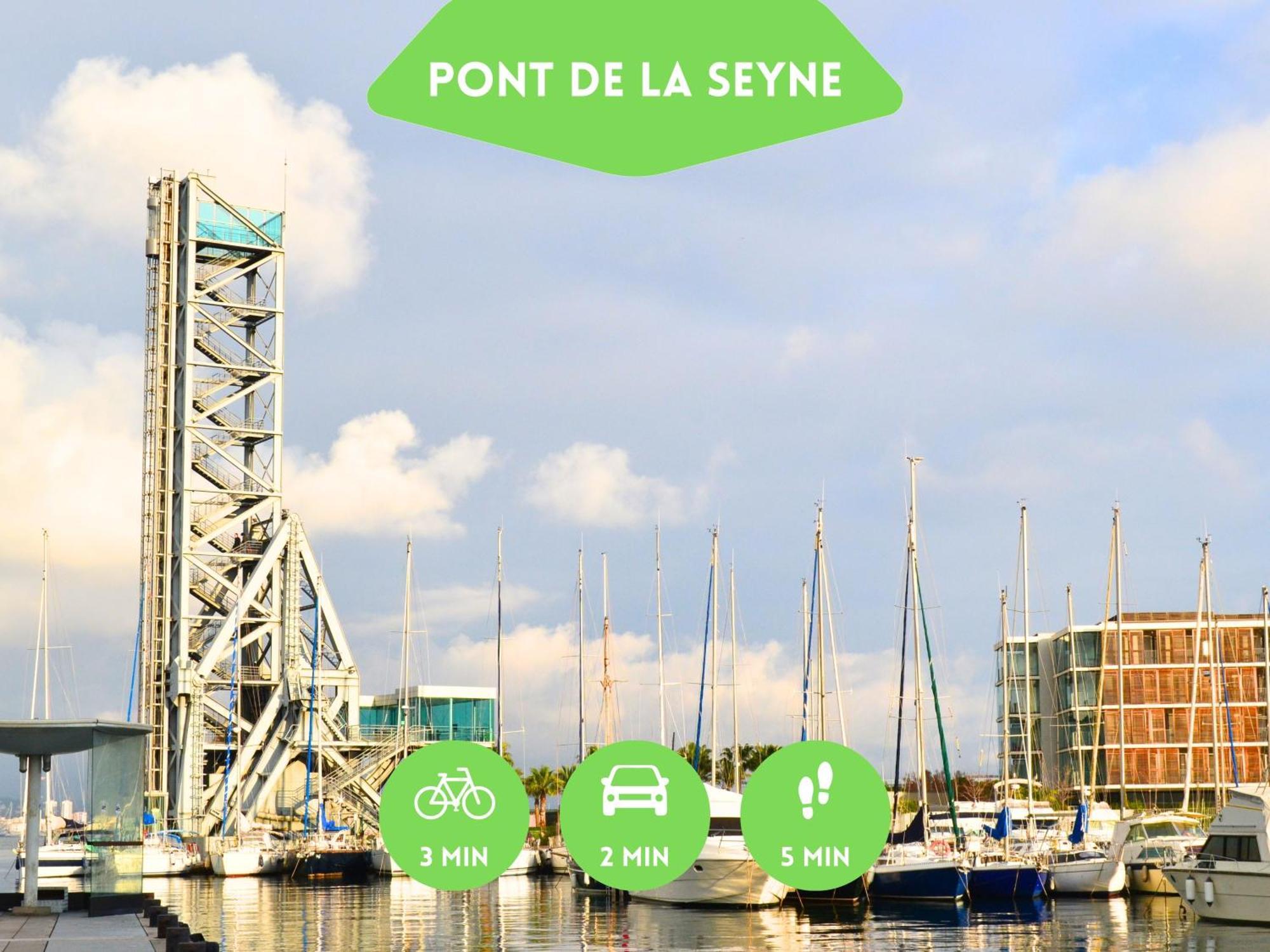 Bao Location - Ideal Pro & Couple - Animaux Acceptes - 5Min A Pied Centre Ville & Port - Commerces - Plages 1,9Km - Parking Gratuit - Wifi Hd La Seyne-sur-Mer Ngoại thất bức ảnh