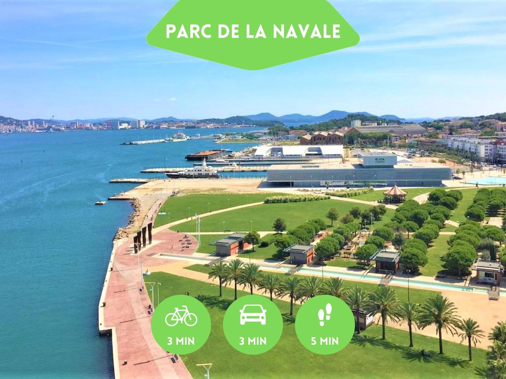 Bao Location - Ideal Pro & Couple - Animaux Acceptes - 5Min A Pied Centre Ville & Port - Commerces - Plages 1,9Km - Parking Gratuit - Wifi Hd La Seyne-sur-Mer Ngoại thất bức ảnh