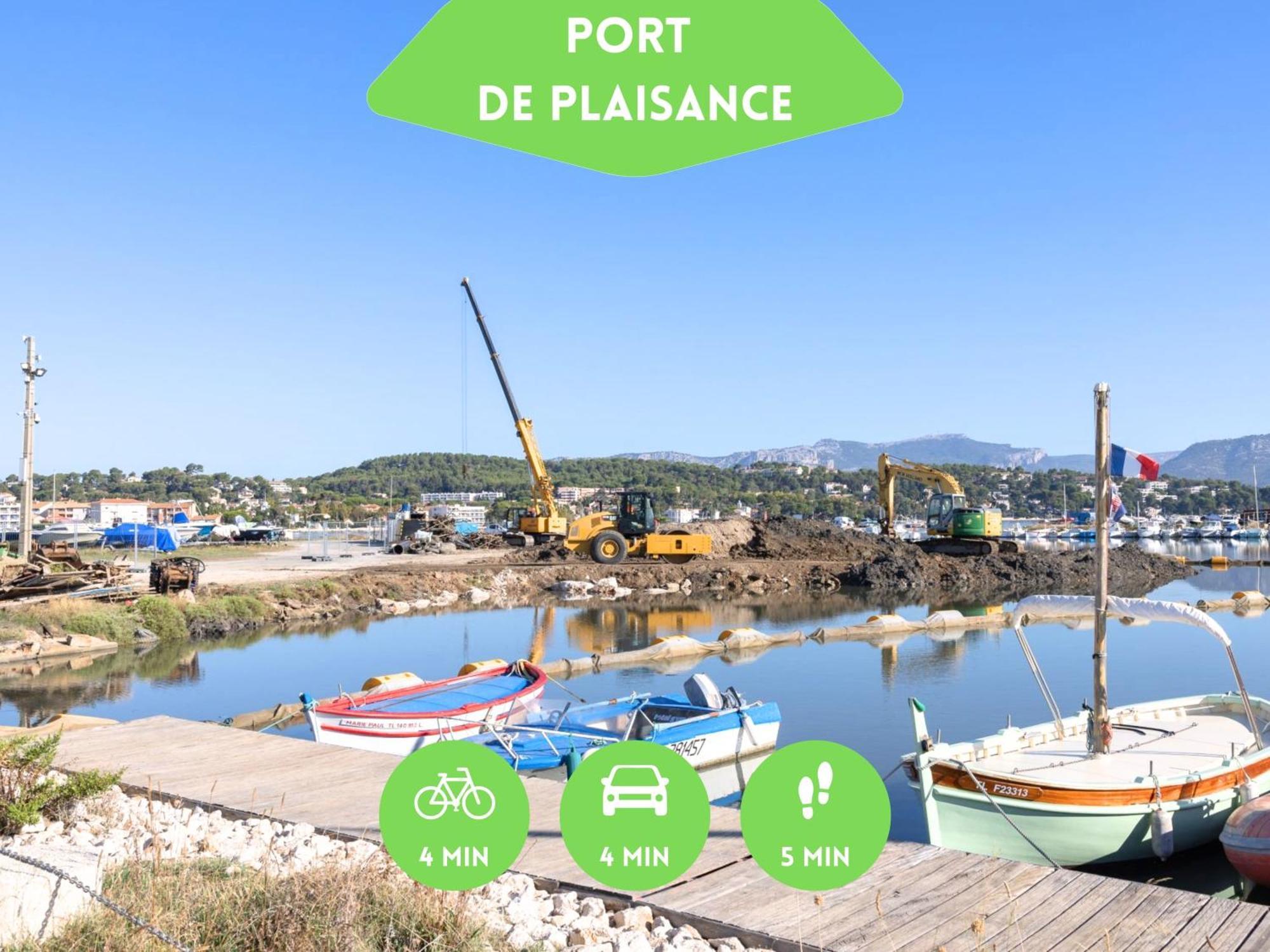 Bao Location - Ideal Pro & Couple - Animaux Acceptes - 5Min A Pied Centre Ville & Port - Commerces - Plages 1,9Km - Parking Gratuit - Wifi Hd La Seyne-sur-Mer Ngoại thất bức ảnh